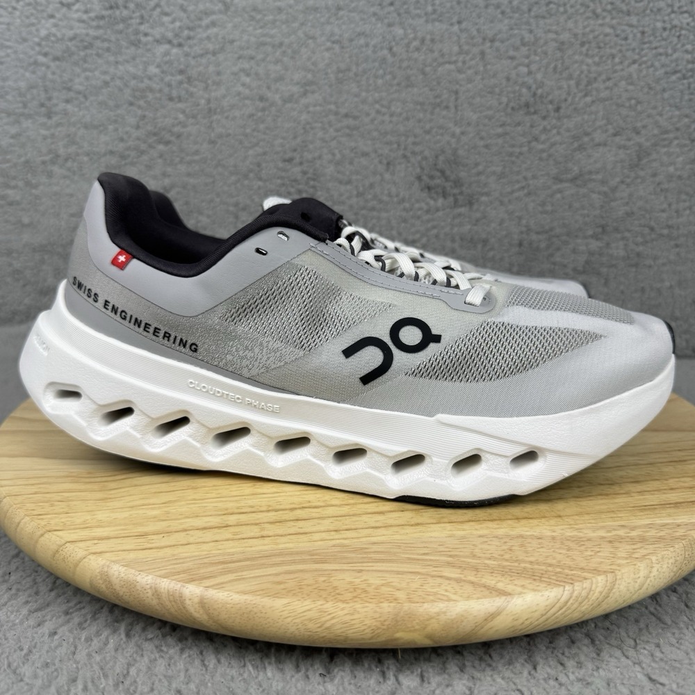 On Cloudsurfer Next Womens Size 10 Glacier Gray Road Running Shoes Cushion